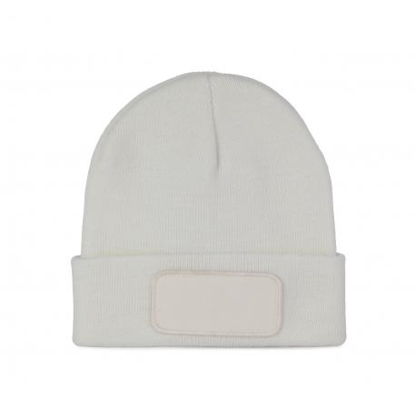 Gorro reciclado con parche y forro thinsulate™