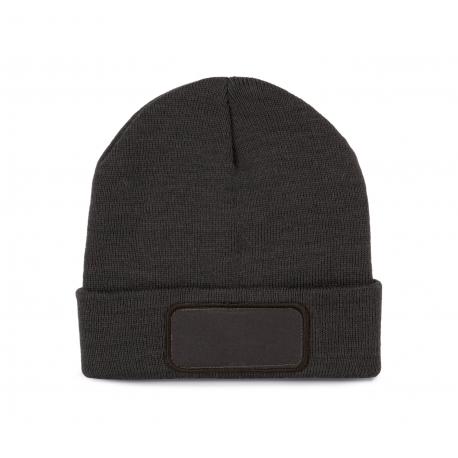 Gorro reciclado con parche y forro thinsulate™