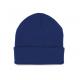 Gorro punto reciclado con solapa Ref.TTKP892-AZUL REAL 