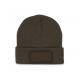 Gorro con parche Ref.TTKP895-CAQUI OSCURO 