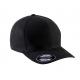 Gorra flexfit algodón peinado - 6 paneles Ref.TTKP907-NEGRO