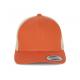 Gorra trucker modelo retro - 6 paneles Ref.TTKP912-NARANJA RUSTICA/BEIGE 