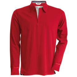 Polo rugby de manga larga