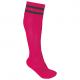 Calcetines deportivos a rayas Ref.TTPA015-PINK/GRIS OSCURO DEPORTIVO