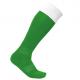 Calcetines deportivos bicolor Ref.TTPA0300-VERDE BLANCO