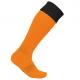 Calcetines deportivos bicolor Ref.TTPA0300-NARANJA/NEGRO