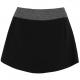 Falda con short integrado Ref.TTPA1031-NEGRO/MARGA DE GRIS OSCURO