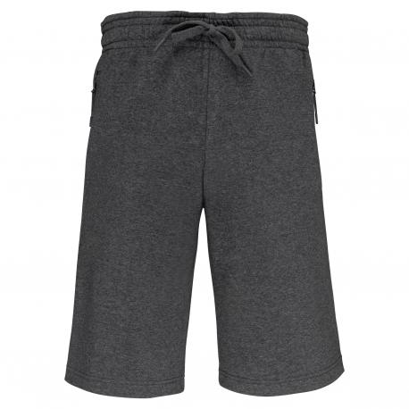 Bermuda de felpa multideporte unisex