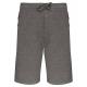 Bermuda de felpa multideporte unisex Ref.TTPA1022-BREZO GRIS