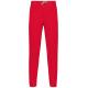 Pantalón de chándal  ligero de algodón unisex Ref.TTPA186-RED