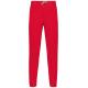 Pantalón de chándal  ligero de algodón unisex Ref.TTPA186-RED