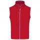 Chaqueta softshell con mangas extraíbles unisex Ref.TTPA323-ROJO DEPORTIVO