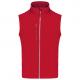 Chaqueta softshell con mangas extraíbles unisex Ref.TTPA323-ROJO DEPORTIVO