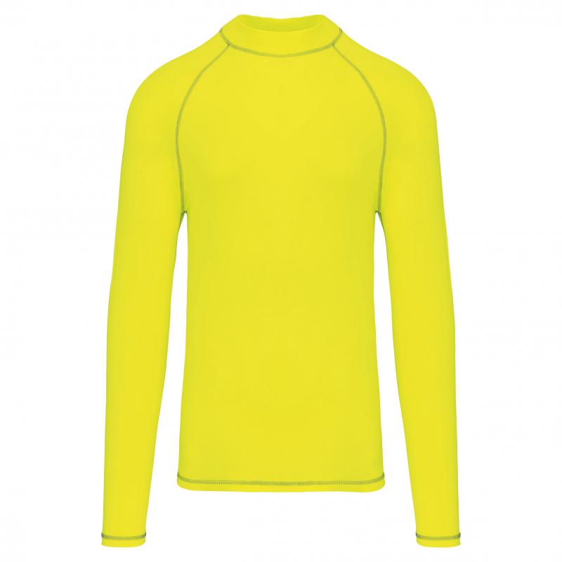 Camiseta manga larga hombre Combi amarillo