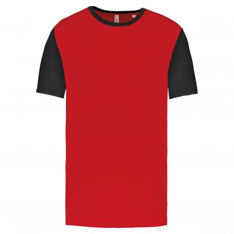 Camiseta bicolor adulto