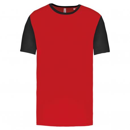 Camiseta bicolor adulto