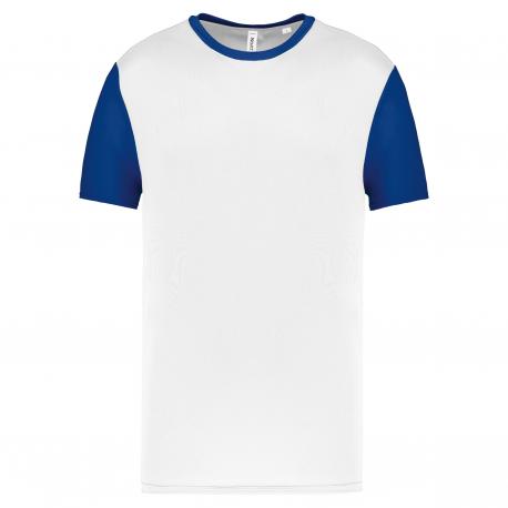 Camiseta bicolor adulto