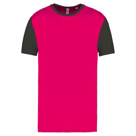 Camiseta bicolor adulto