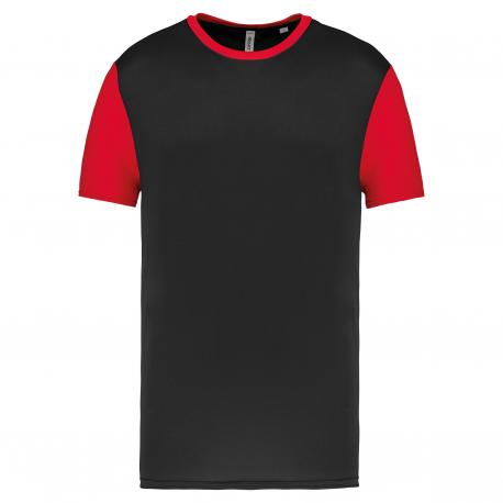 Camiseta bicolor adulto