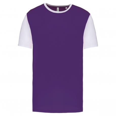 Camiseta bicolor adulto