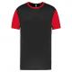 Camiseta bicolor niños Ref.TTPA4024-ROJO NEGRO/DEPORTIVO