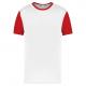 Camiseta bicolor niños Ref.TTPA4024-BLANCO/ROJO DEPORTIVO