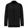 Chaqueta de deporte con cremallera y ribete - unisex