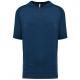 Camiseta pádel bicolor mangas raglán hombre Ref.TTPA4030-NAVY SPORTY/MARL SPORTY NAVY