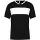 Camiseta equipaciones niño Ref.TTPA4001-BLANCO NEGRO