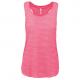 Camiseta tirantes de deporte mujer Ref.TTPA4009-ROSA FLUORESCENTE