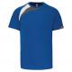 Camiseta equipaciones manga corta adulto Ref.TTPA436-SPORTY ROYAL BLUE/WHITE/STORM GREY