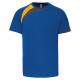 Camiseta equipaciones manga corta niños Ref.TTPA437-AZUL ROYAL SPORTY ROYAL/SPORTY YELLOW/STORM GRAY