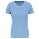 Camiseta de deporte mujer Ref.TTPA439-CIELO AZUL