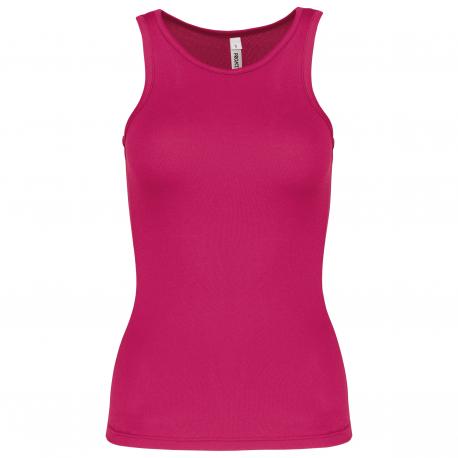 Camiseta de deporte tirantes mujer