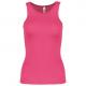 Camiseta de deporte tirantes mujer Ref.TTPA442-ROSA FLUORESCENTE