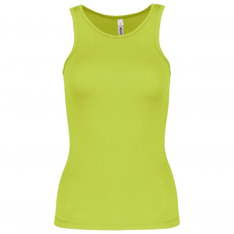 Camiseta de deporte tirantes mujer