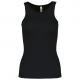 Camiseta de deporte tirantes mujer Ref.TTPA442-NEGRO