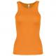 Camiseta de deporte tirantes mujer Ref.TTPA442-NARANJA