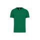 Camiseta de deporte cuello de pico hombre Ref.TTPA476-KELLY VERDE