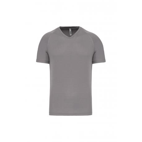 Camiseta de deporte cuello de pico hombre