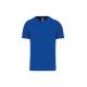 Camiseta de deporte cuello de pico hombre Ref.TTPA476-AZUL ROYAL DEPORTIVO