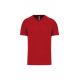 Camiseta de deporte cuello de pico hombre Ref.TTPA476-RED