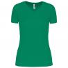 Camiseta de deporte cuello de pico mujer