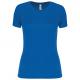 Camiseta de deporte cuello de pico mujer Ref.TTPA477-TURQUESA
