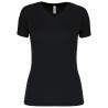 Camiseta de deporte cuello de pico mujer