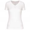 Camiseta de deporte cuello de pico mujer