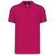 Polo interlock de manga corta hombre Ref.TTPA480-FUCSIA