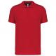 Polo interlock de manga corta hombre Ref.TTPA480-ROJO DEPORTIVO