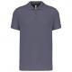 Polo interlock de manga corta hombre Ref.TTPA480-GRIS DEPORTIVO