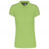 Polo interlock de manga corta mujer